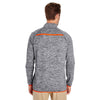 Holloway Men's Carbon Heather/Orange Force Training Top