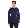 Holloway Youth Navy/Vegas Gold Argon Hoodie