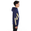 Holloway Youth Navy/Vegas Gold Argon Hoodie