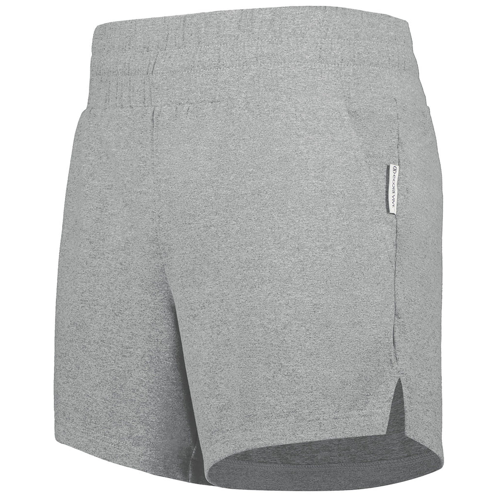 Holloway Women's Grey Heather Ventura Soft Knit Shorts