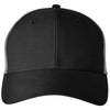 Puma Golf Black/Quiet Shade Jersey Stretch-Fit Hat