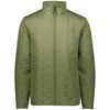 Holloway Men's Olive Repreve Eco Jacket