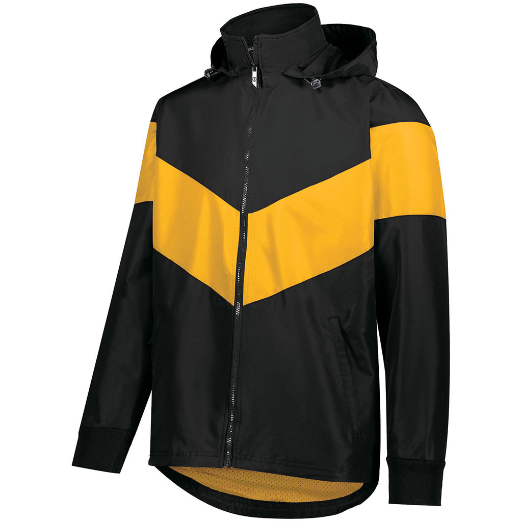 Holloway Unisex Black/Gold Potomac Jacket