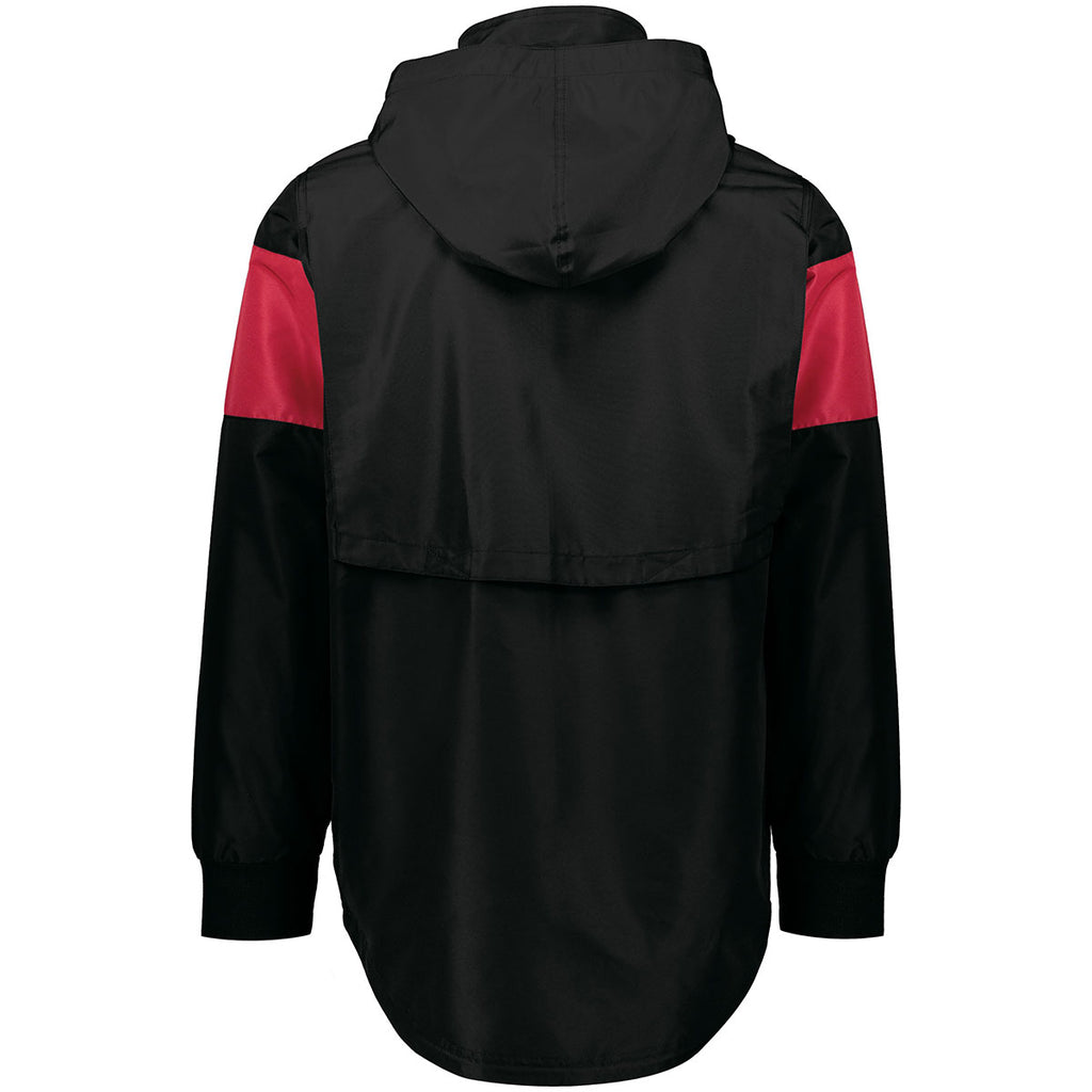 Holloway Unisex Black/Scarlet Potomac Jacket