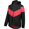 Holloway Unisex Black/Scarlet Potomac Jacket