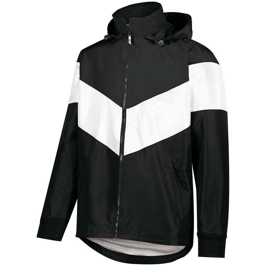 Holloway Unisex Black/White Potomac Jacket