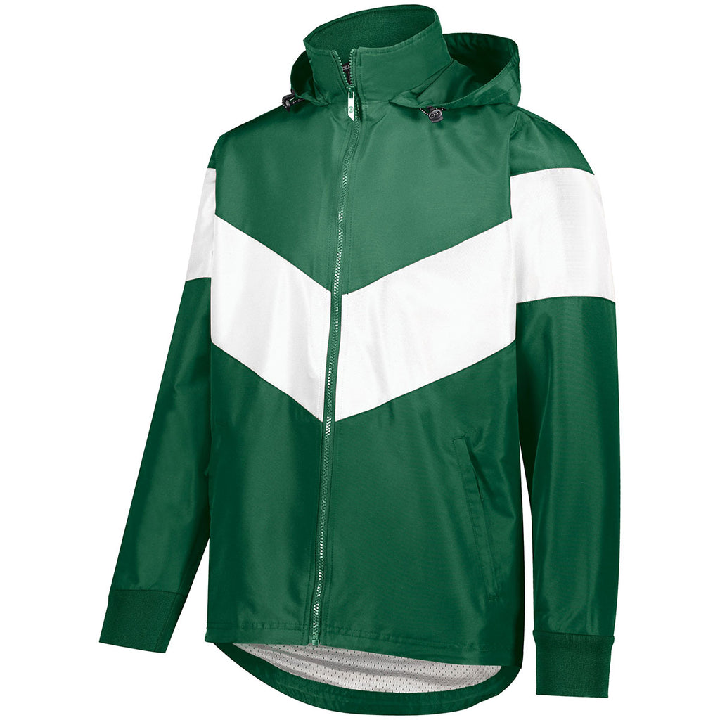 Holloway Unisex Dark Green/White Potomac Jacket