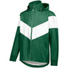 Holloway Unisex Dark Green/White Potomac Jacket