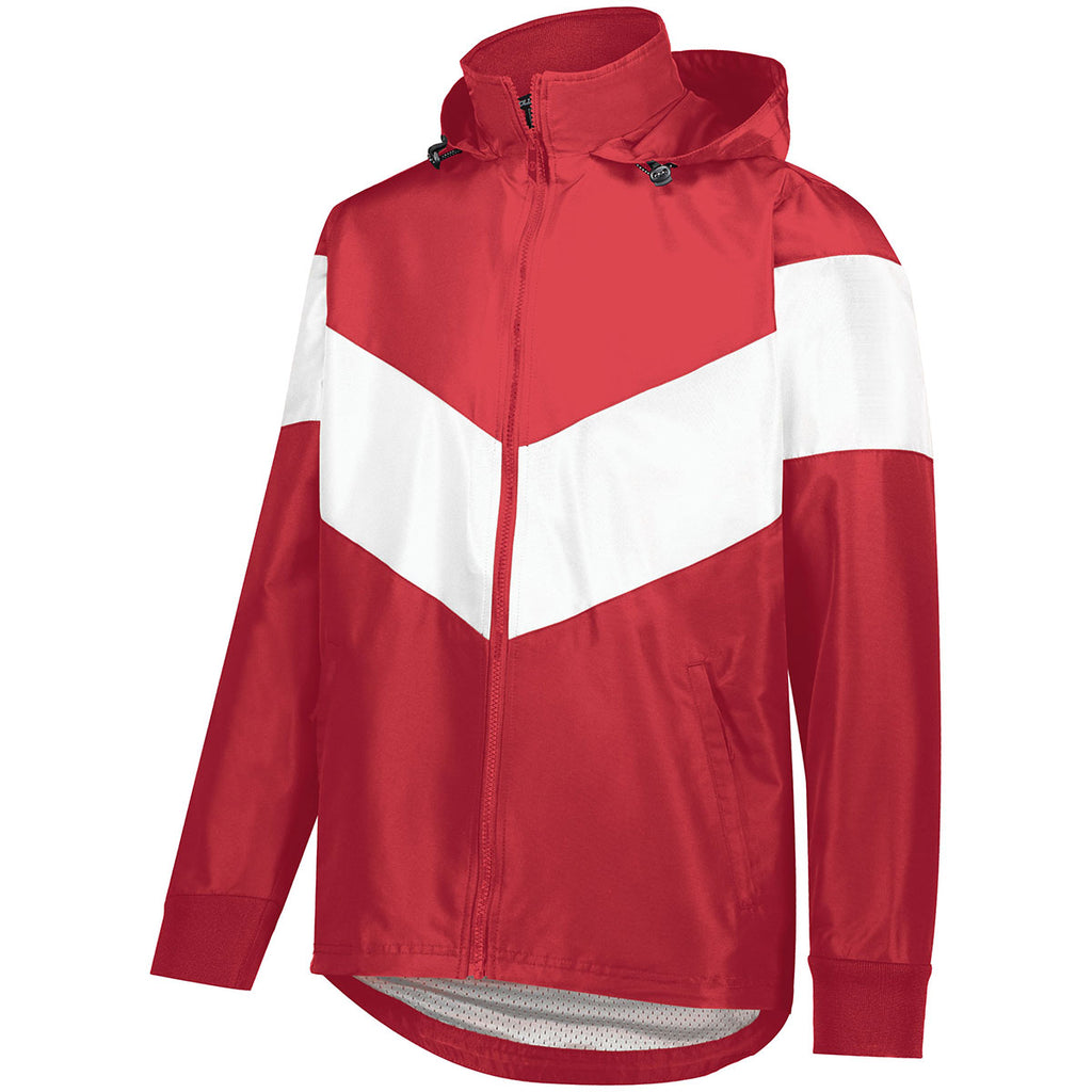 Holloway Unisex Scarlet/White Potomac Jacket