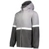 Holloway Men's Athletic Grey/Carbon Turnabout Jacket