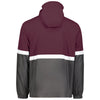 Holloway Men's Maroon/Carbon Turnabout Reversible Jacket