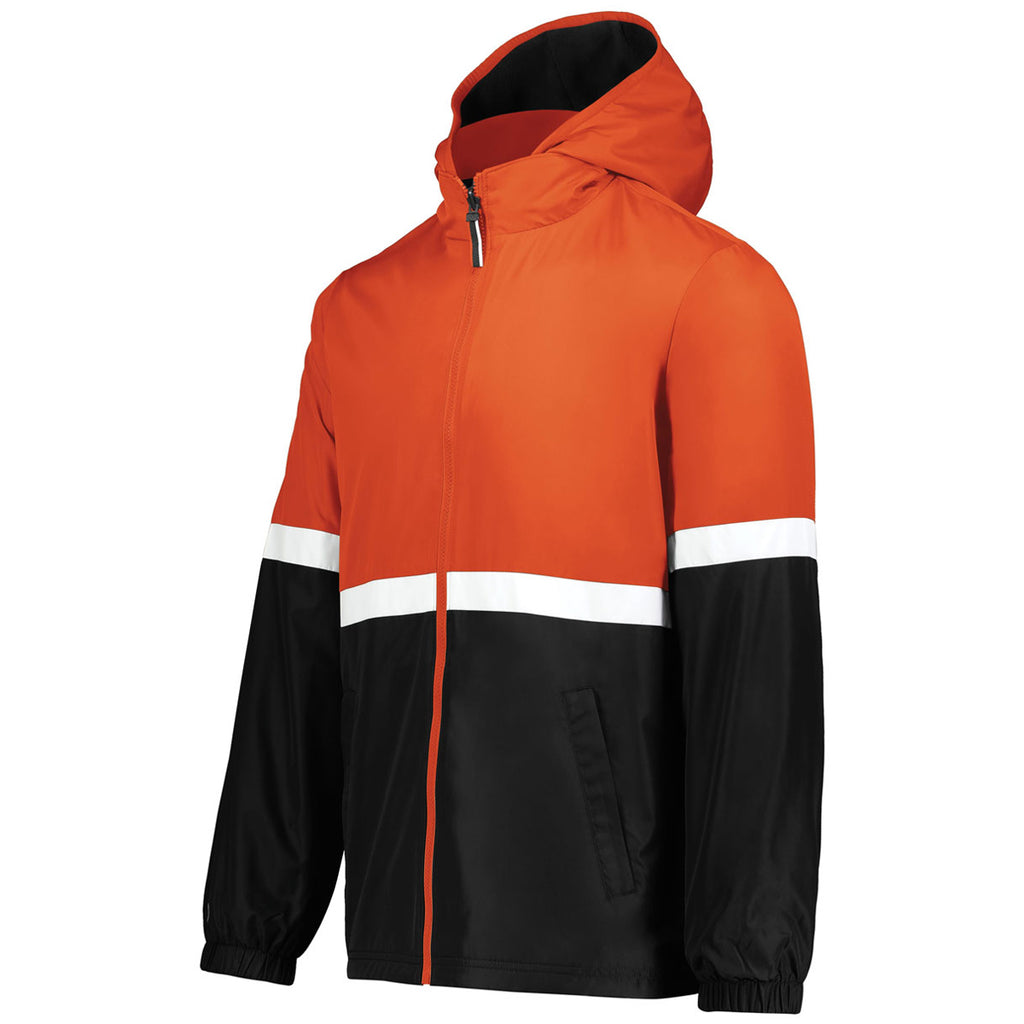 Holloway Men's Orange/Black Turnabout Jacket