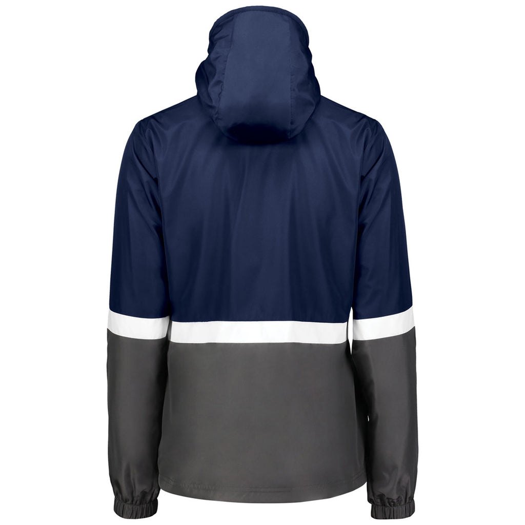 Holloway Women's Navy/Carbon Turnabout Jacket