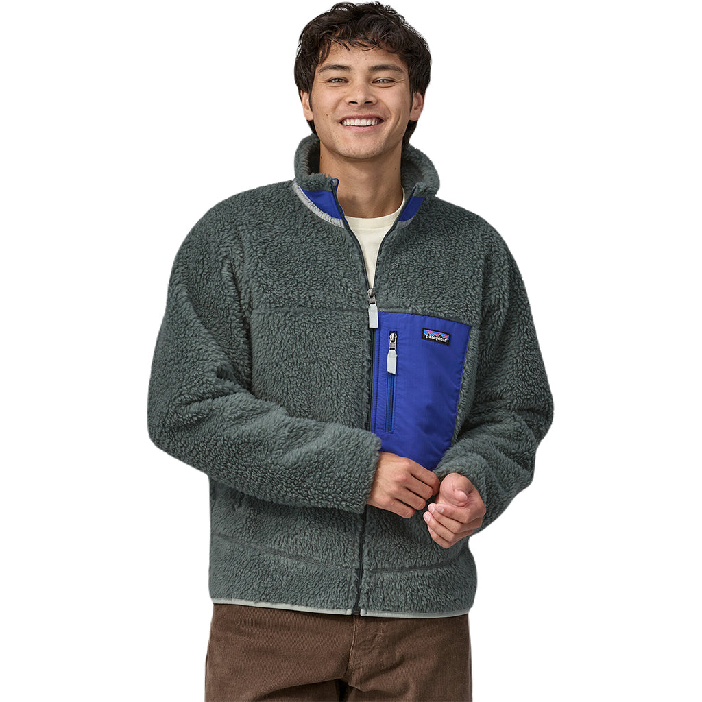 Patagonia Men's Nouveau Green Classic Retro-X Fleece Jacket