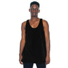 American Apparel Unisex Black Tall Fine Jersey Tank