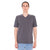 American Apparel Unisex Asphalt Fine Jersey Short Sleeve Classic V-Neck