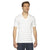 American Apparel Unisex Ash White Stripe Fine Jersey Short-Sleeve V-Neck