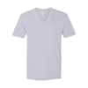 American Apparel Unisex Ash Grey Fine Jersey Short Sleeve V-Neck