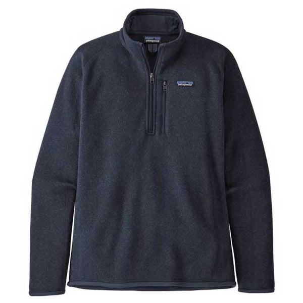 Custom Logo Patagonia Men's New Navy Better Sweater Quarter Zip 2.0