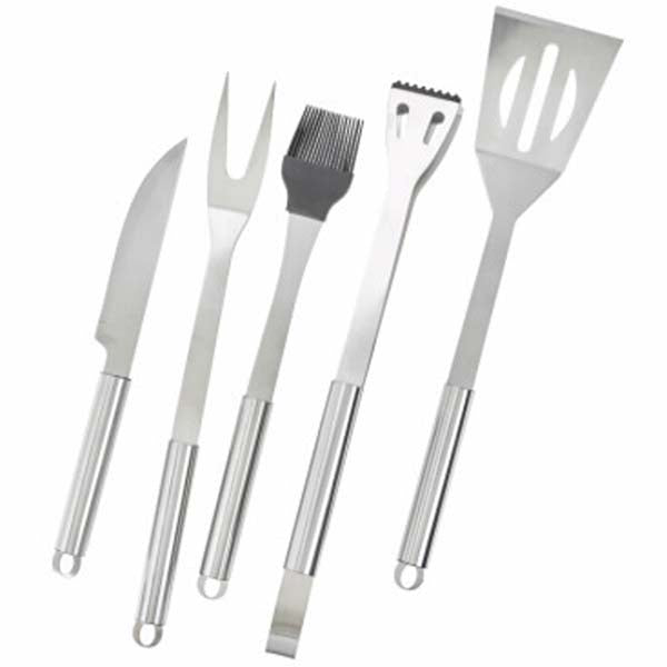 5-Piece Grill Tool Set with Case