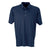 Vantage Men's Navy Micro-Waffle Mesh Polo