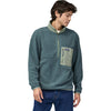 Patagonia Men's Nouveau Green Microdini 1/2-Zip Fleece Pullover