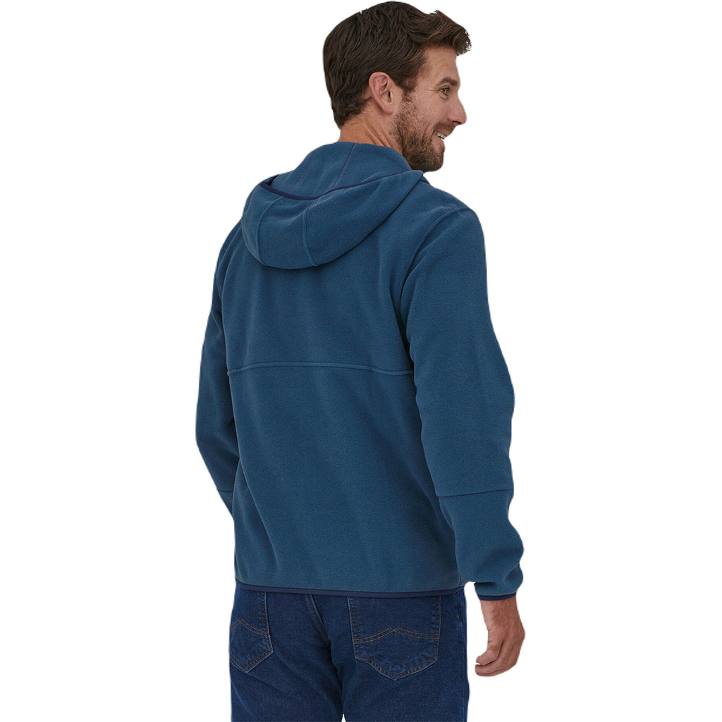 Patagonia Men's Tidepool Blue Microdini Fleece Hoody