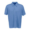 Vantage Men's Blue Heather Micro Melange Polo