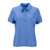 Vantage Women's Blue Heather Micro Melange Polo