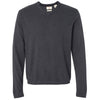 Weatherproof Men's Charcoal Heather Vintage Cotton Cashmere V-Neck Sweater