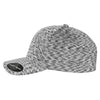 Flexfit Men's Melange Silver Delta Seamless Unipanel Cap