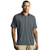 Vantage Men's Dark Grey/White Tour Stripe Polo