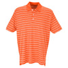 Vantage Men's Orange/White Tour Stripe Polo