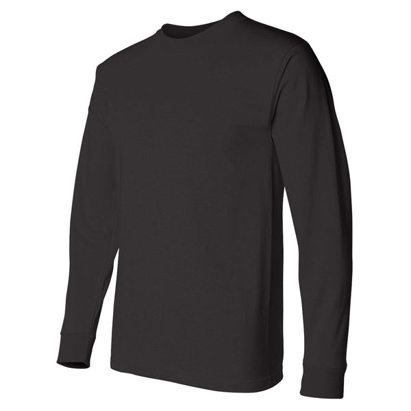 Bayside Men's Black Union-Made Long Sleeve T-Shirt