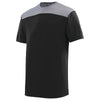 Augusta Sportswear Men's Black/Graphite Heather Challenge T-Shirt