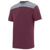 Augusta Sportswear Men's Dark Maroon/Graphite Heather Challenge T-Shirt