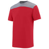 Augusta Sportswear Men's Red/Graphite Heather Challenge T-Shirt