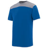 Augusta Sportswear Men's Royal/Graphite Heather Challenge T-Shirt
