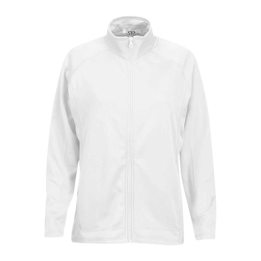 3271 Women's Brushed Back Micro-Fleece Full-Zip Jacket custom