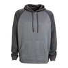 Vantage Men's Grey/Dark Grey Micro-Fleece Pullover Hoodie