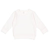 Rabbit Skins White Fleece Sweatshirt