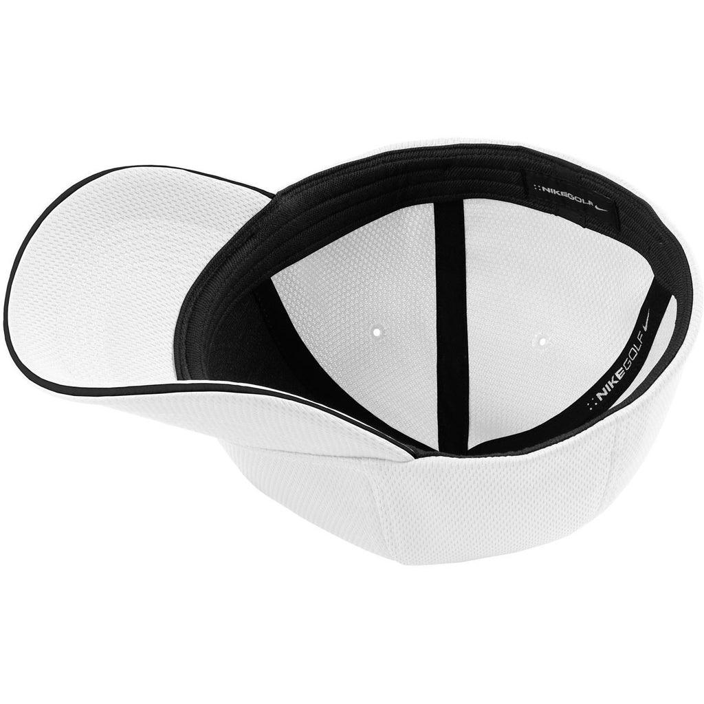 Nike Golf White Dri-FIT Mesh Flex Cap