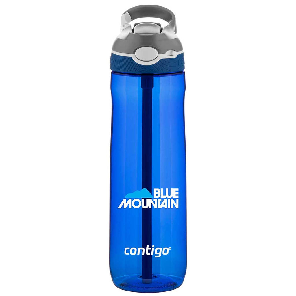 Contigo Blue Ashland Autospout Tritan Water Bottle, 24 Oz.
