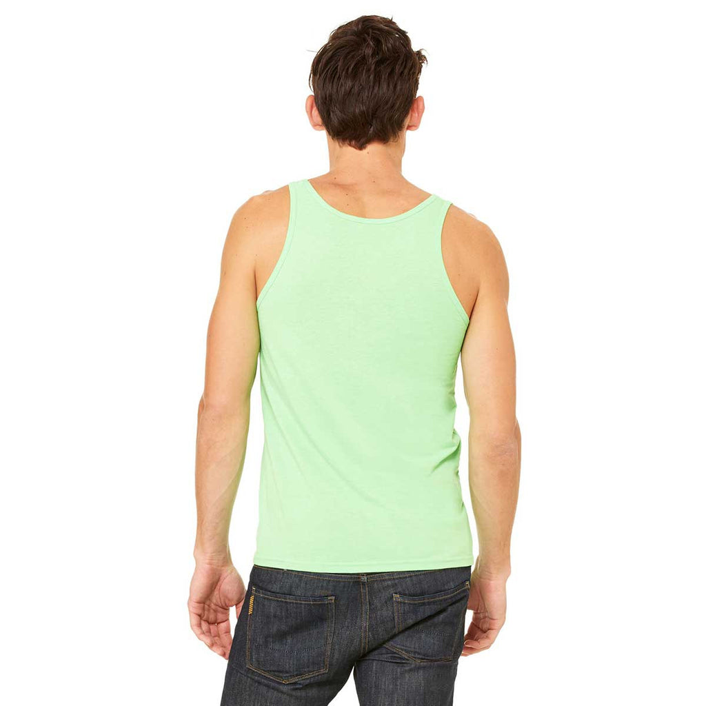 Bella + Canvas Unisex Neon Green Jersey Tank