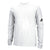 adidas Men's White Long Sleeve Logo Tee