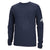 adidas Men's Navy Long Sleeve Logo Tee