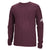 adidas Men's Maroon Long Sleeve Logo Tee