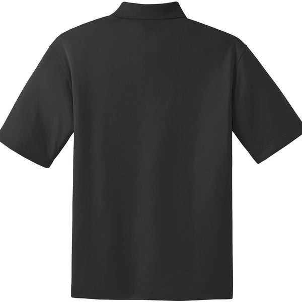 Custom Nike Golf Men's Black Dri-FIT Micro Pique Polo | Custom Nike