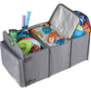 Arctic Zone Grey Trunk Organizer with 40 Can Cooler