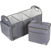 Arctic Zone Grey Trunk Organizer with 40 Can Cooler